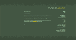 Desktop Screenshot of music.room34.com