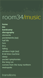 Mobile Screenshot of music.room34.com