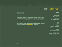 Tablet Screenshot of music.room34.com